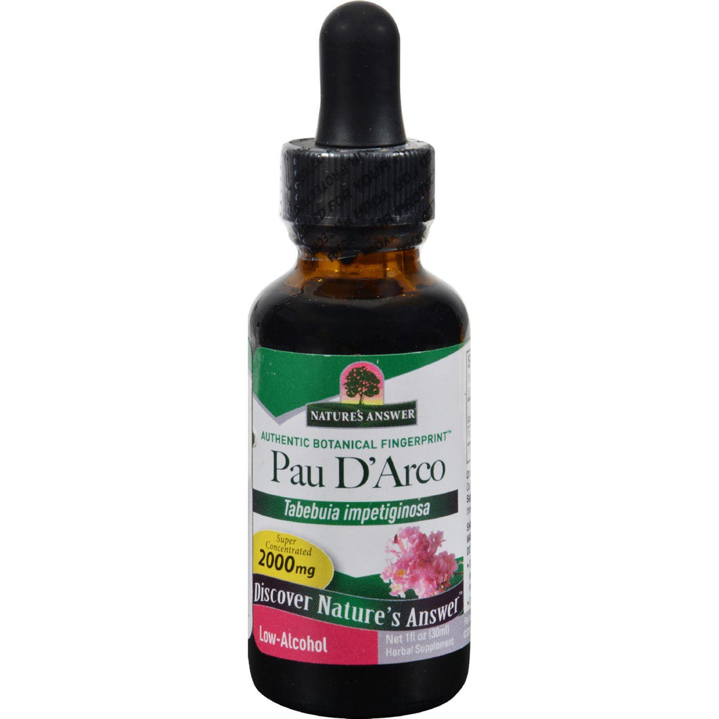 Nature's Answer Pau D' Arco Inner Bark - 1 Fl Oz