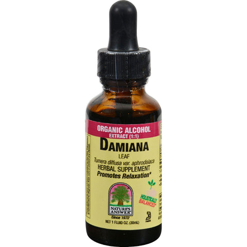 Nature's Answer Damiana Leaf - 1 Fl Oz