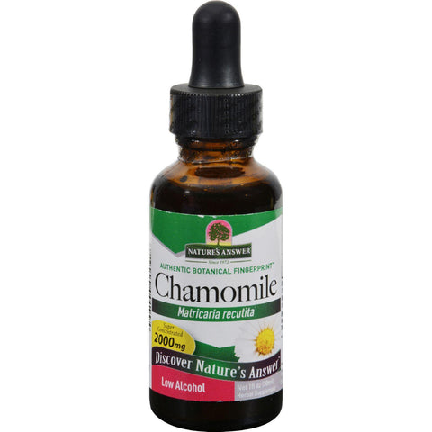 Nature's Answer Chamomile Flower - 1 Fl Oz