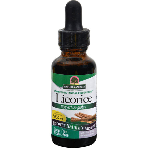 Nature's Answer Licorice Root - 1 Fl Oz