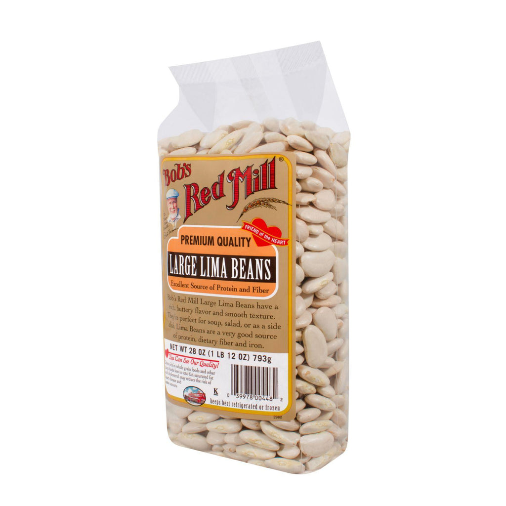 Bob's Red Mill Large Lima Beans - 28 Oz - Case Of 4