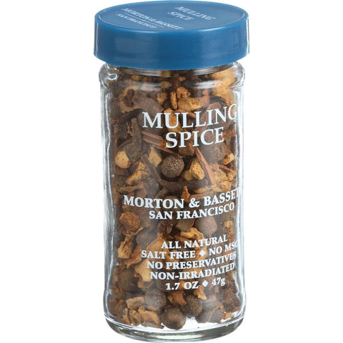 Morton And Bassett Seasoning - Mulling Spice - 1.7 Oz - Case Of 3