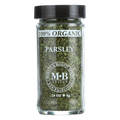 Morton And Bassett Parsley - Organic - Parsley - Case Of 3 - 0.28 Oz.