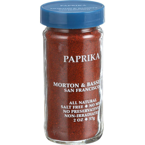 Morton And Bassett Seasoning - Paprika - 2 Oz - Case Of 3