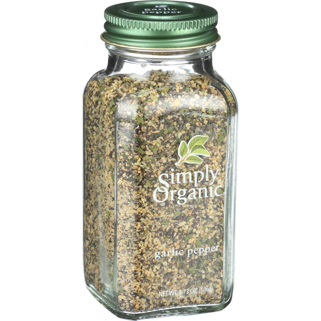 Simply Organic Garlic Pepper - Organic - 3.73 Oz