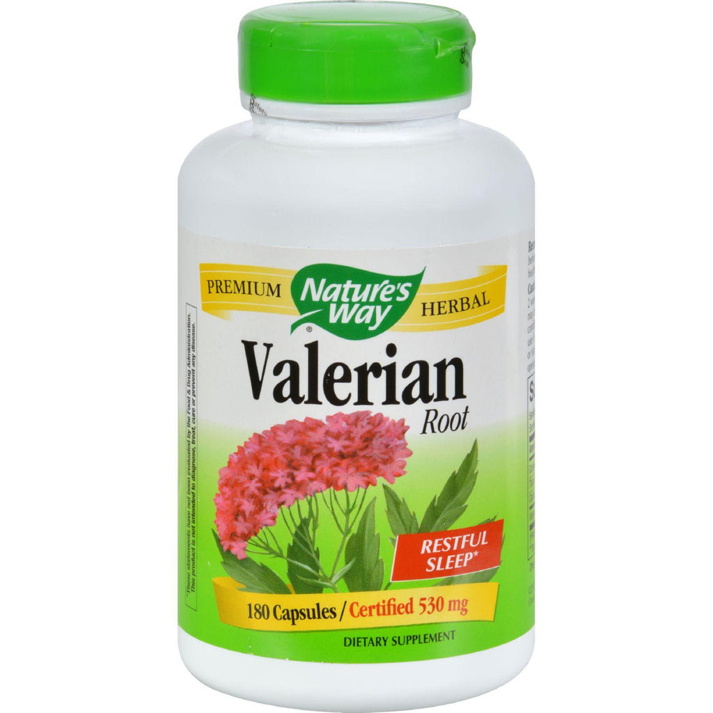 Nature's Way Valerian Root - 180 Capsules