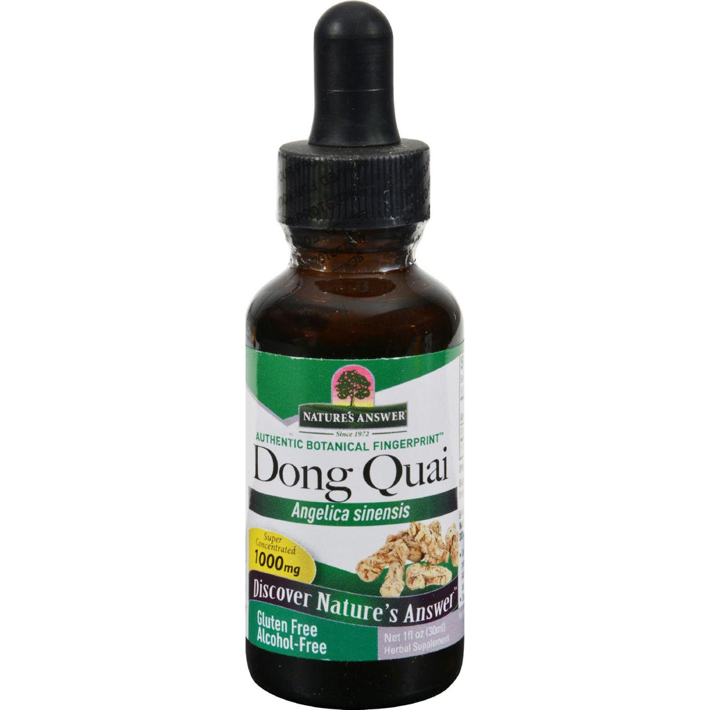 Nature's Answer Dong Quai Root Alcohol Free - 1 Fl Oz