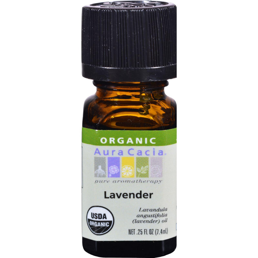 Aura Cacia Organic Lavender - .25 Oz