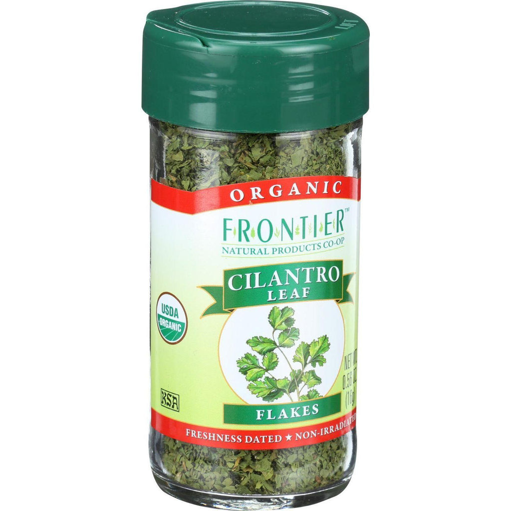 Frontier Herb Cilantro Leaf - Organic - Cut And Sifted - 0.56 Oz