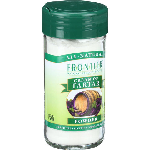 Frontier Herb Cream Of Tartar - 3.52 Oz