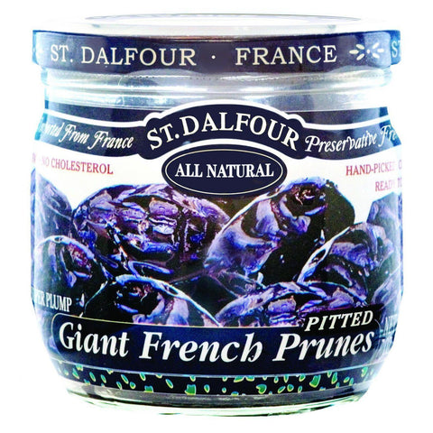 St Dalfour Prunes - French - Giant - Pitted - 7 Oz - Case Of 6