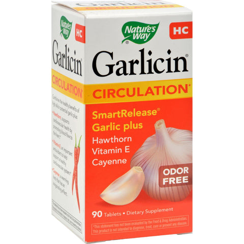 Nature's Way Garlicin Hc - 90 Tablets