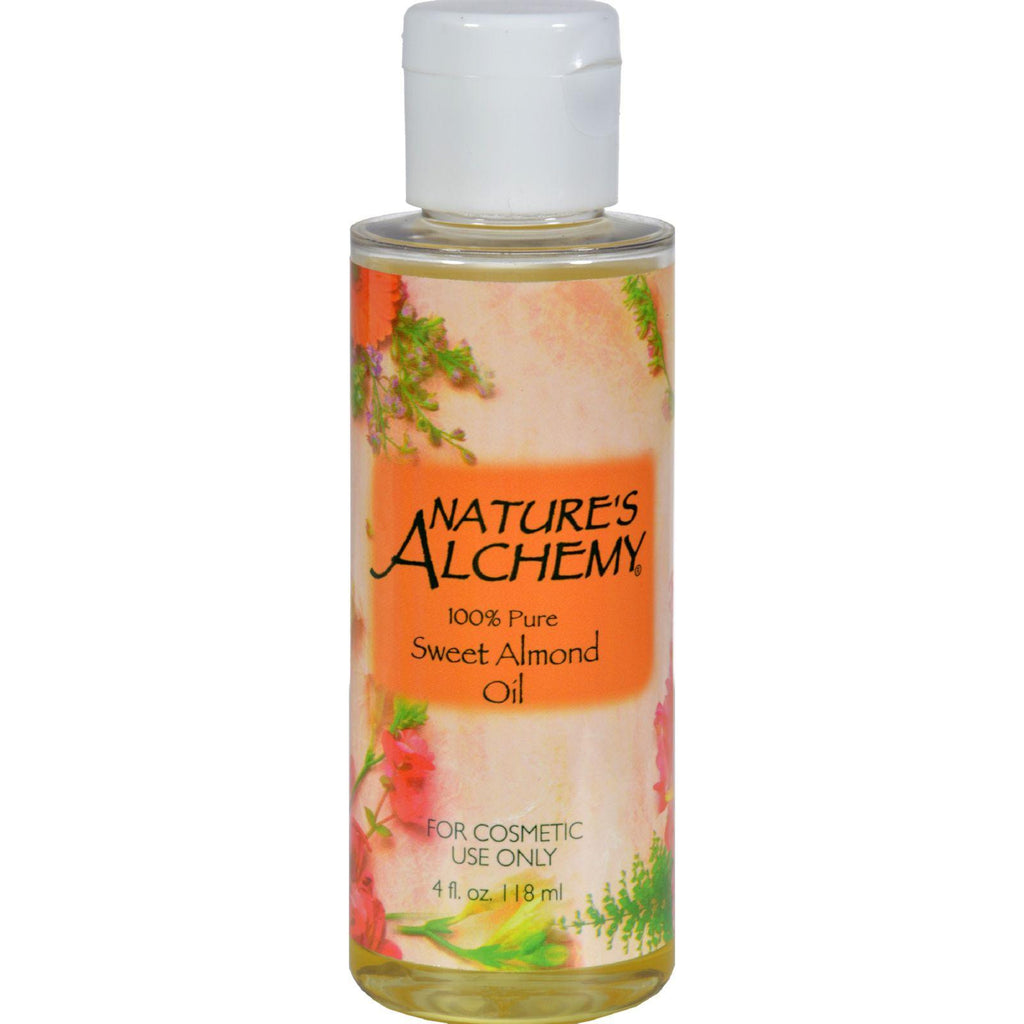 Nature's Alchemy 100% Pure Sweet Almond Oil - 4 Fl Oz