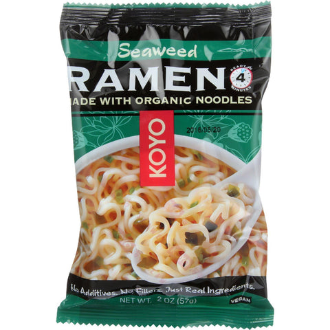 Koyo Dry Ramen - Seaweed - 2 Oz - Case Of 12