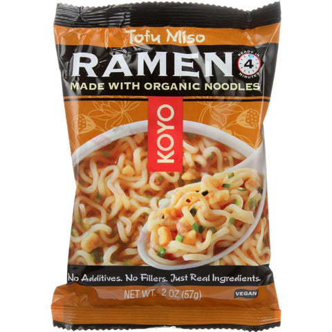 Koyo Dry Ramen - Tofu Miso - 2 Oz - Case Of 12