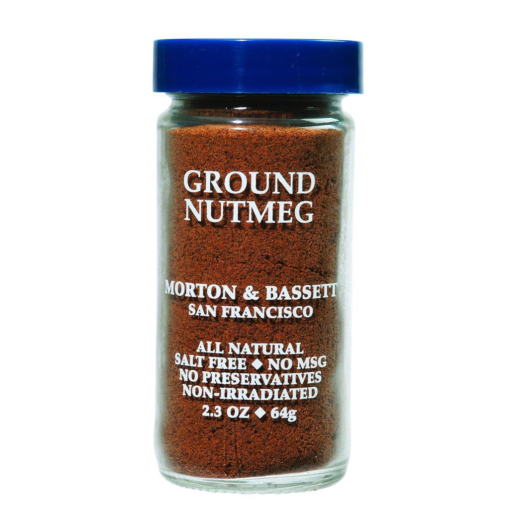 Morton And Bassett Seasoning - Nutmeg - Ground - 2.3 Oz - Case Of 3