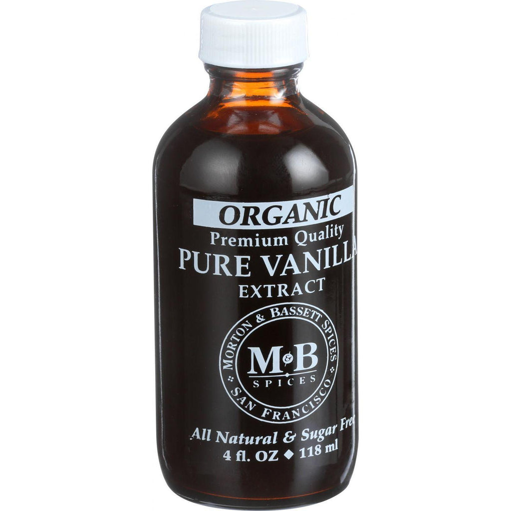 Morton And Bassett Vanilla Extract - Vanilla - Case Of 3 - 4 Oz.