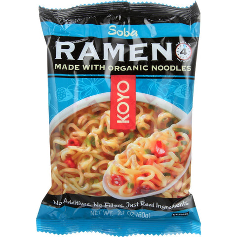 Koyo Dry Ramen - Soba - 2.1 Oz - Case Of 12