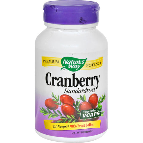 Nature's Way Cranberry Standardized - 120 Vcaps