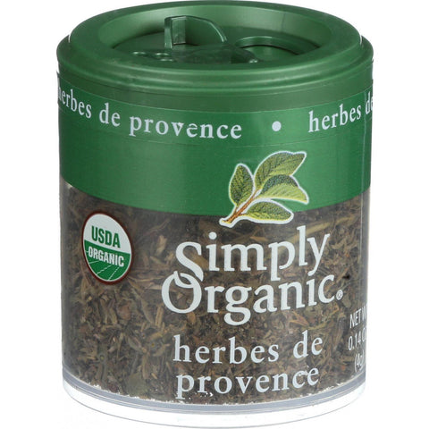 Simply Organic Herb De Provence - Organic - .14 Oz - Case Of 6