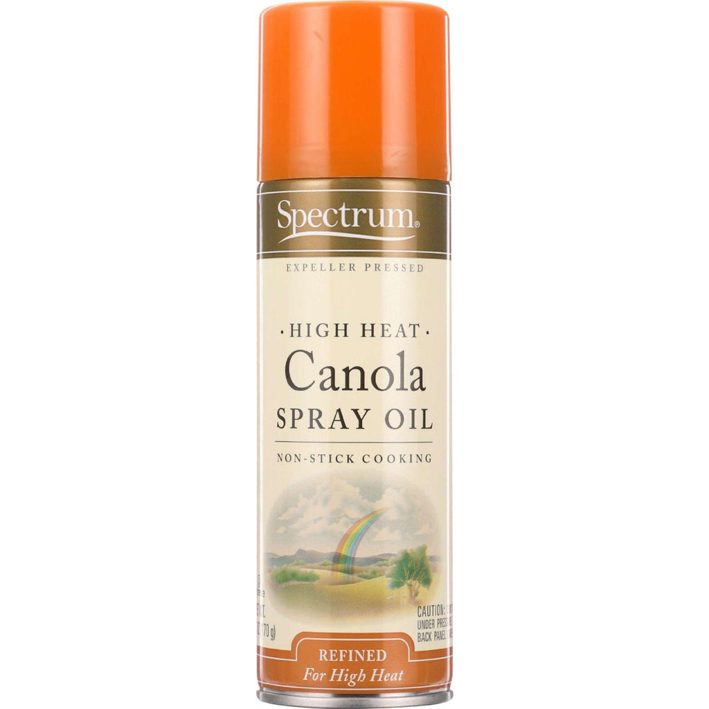 Spectrum Naturals Spray Oil - Canola - High Heat - 6 Oz - Case Of 6