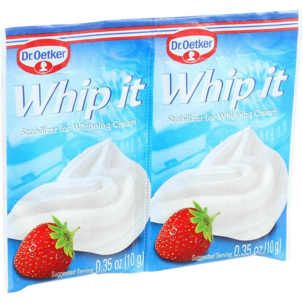 Dr. Oetker Organics Whip It - 2 Count - .35 Oz - Case Of 30