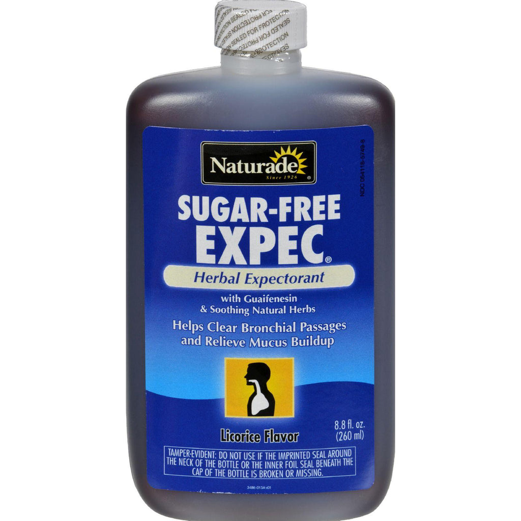 Naturade Sugar Free Expec Herbal Expectorant - 8.8 Fl Oz