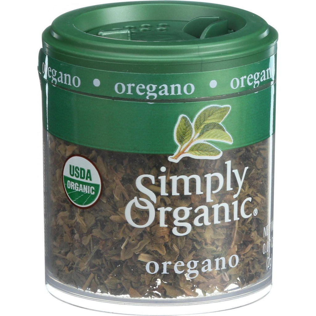 Simply Organic Oregano Leaf - Organic - Cut And Sifted - Fancy Grade - .07 Oz - Case Of 6