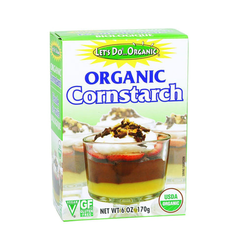 Let's Do Organics Cornstarch - Organic - 6 Oz - Case Of 6