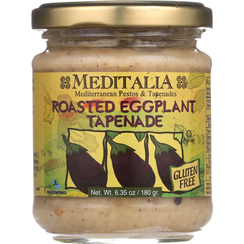 Meditalia Spread - Roasted Eggplant - 6.35 Oz - Case Of 6