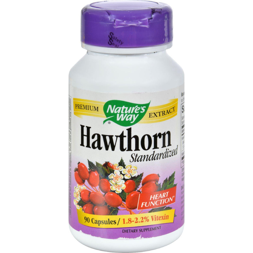 Nature's Way Hawthorn Standardized - 90 Capsules