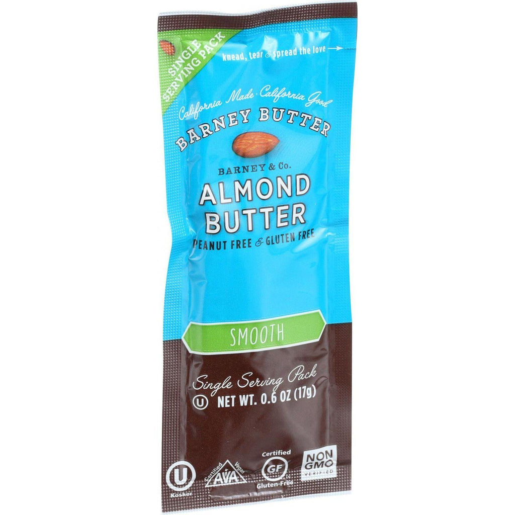 Barney Butter Almond Butter - Single - .6 Oz - Case Of 24