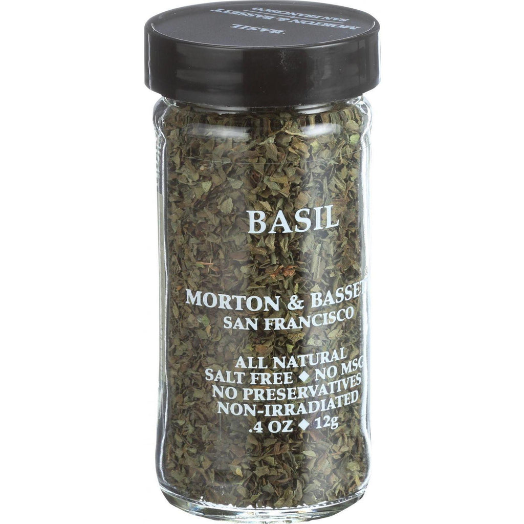 Morton And Bassett Basil - .5 Oz - Case Of 3