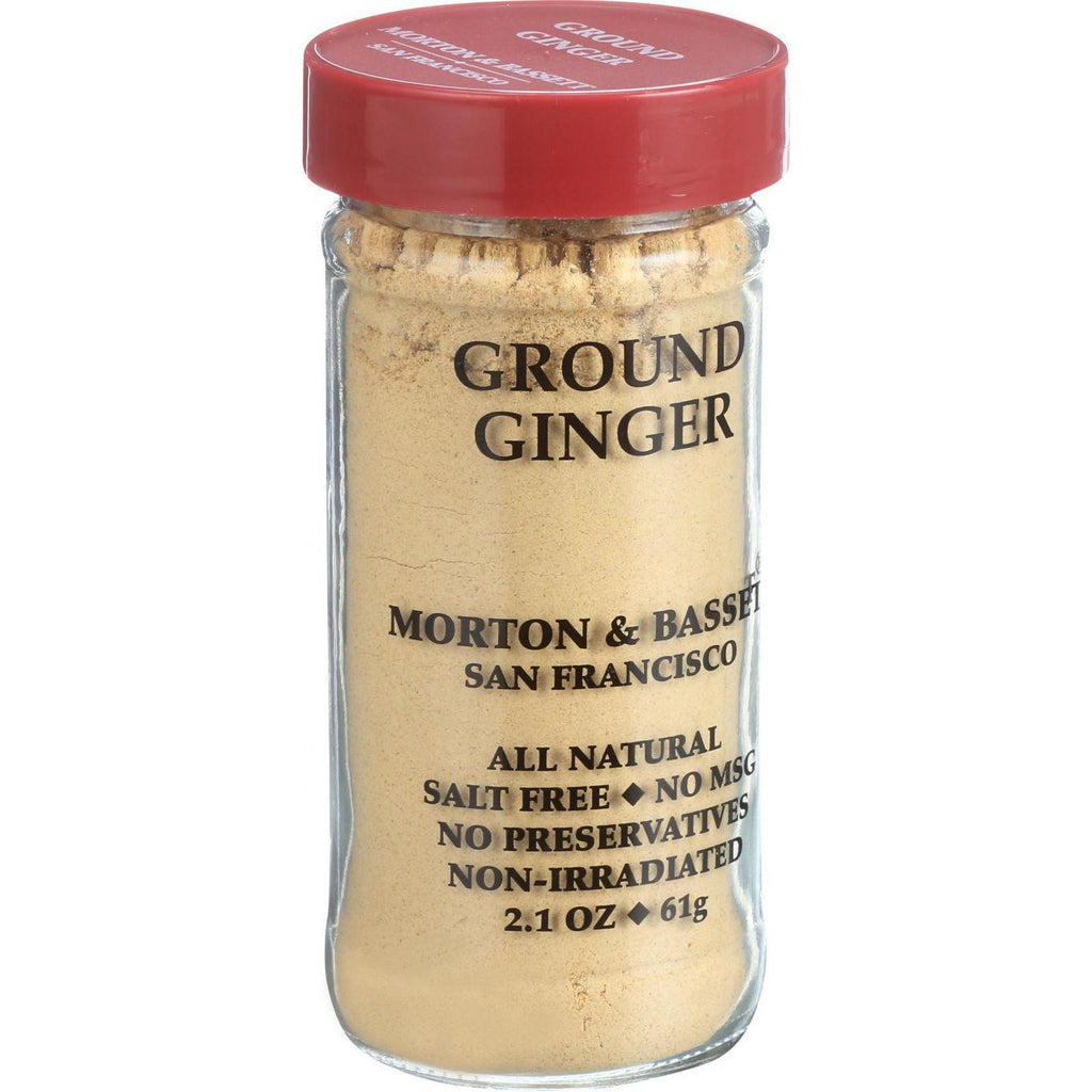 Morton And Bassett Ginger - Ground - 2.1 Oz - Case Of 3