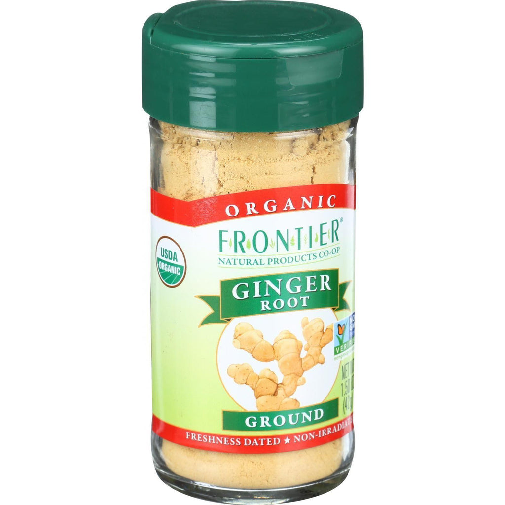 Frontier Herb Ginger Root - Organic - Ground - 1.5 Oz