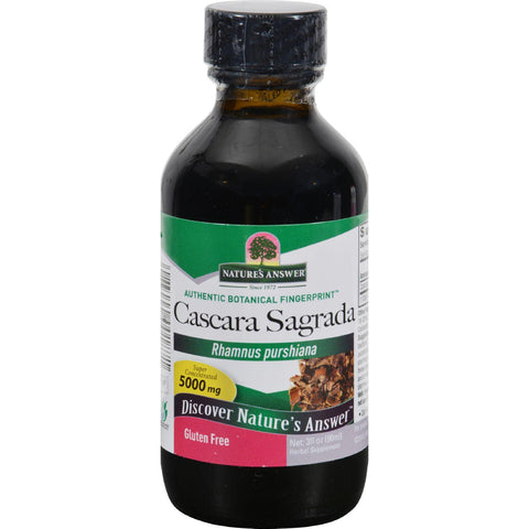 Nature's Answer Cascara Sagrada Bark - 3 Fl Oz