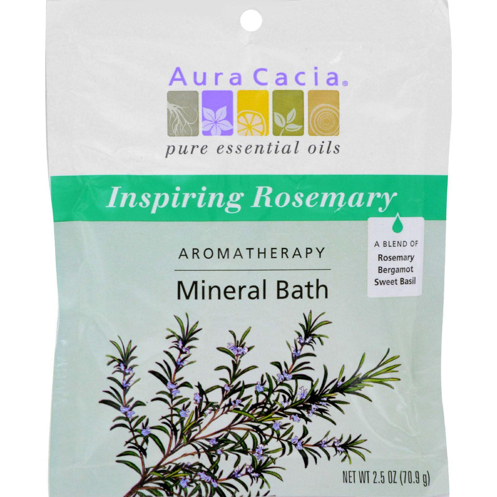 Aura Cacia Aromatherapy Mineral Bath Inspiration - 2.5 Oz - Case Of 6