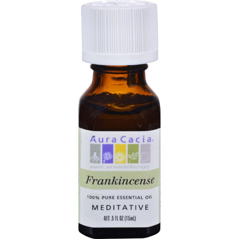 Aura Cacia Pure Essential Oil Frankincense - 0.5 Fl Oz