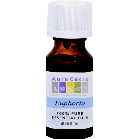 Aura Cacia Pure Essential Oils Euphoria - 0.5 Fl Oz