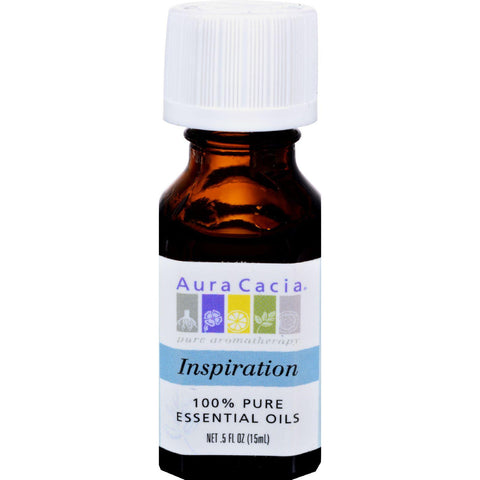 Aura Cacia Pure Essential Oils Inspiration - 0.5 Fl Oz