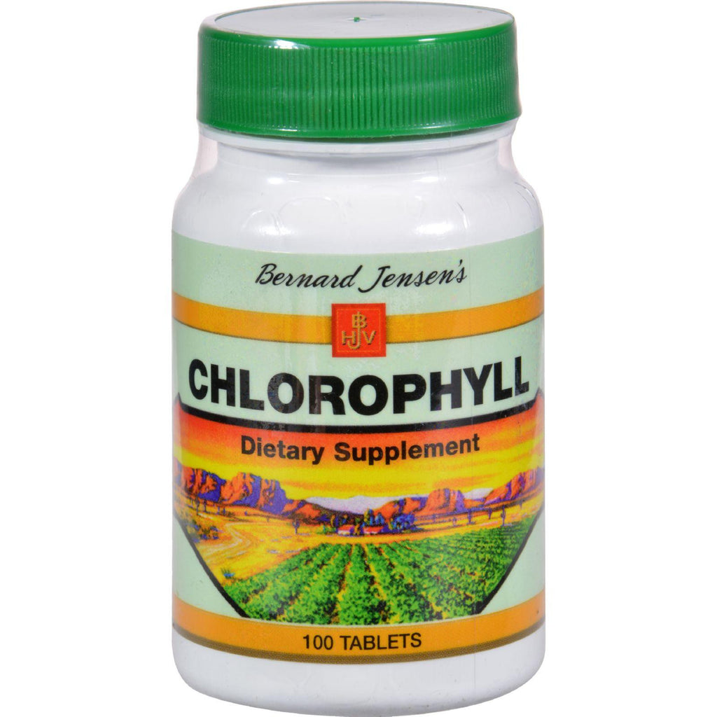 Bernard Jensen Chlorophyll - 100 Tablets