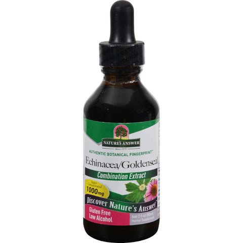 Nature's Answer Echinacea And Goldenseal - 2 Fl Oz