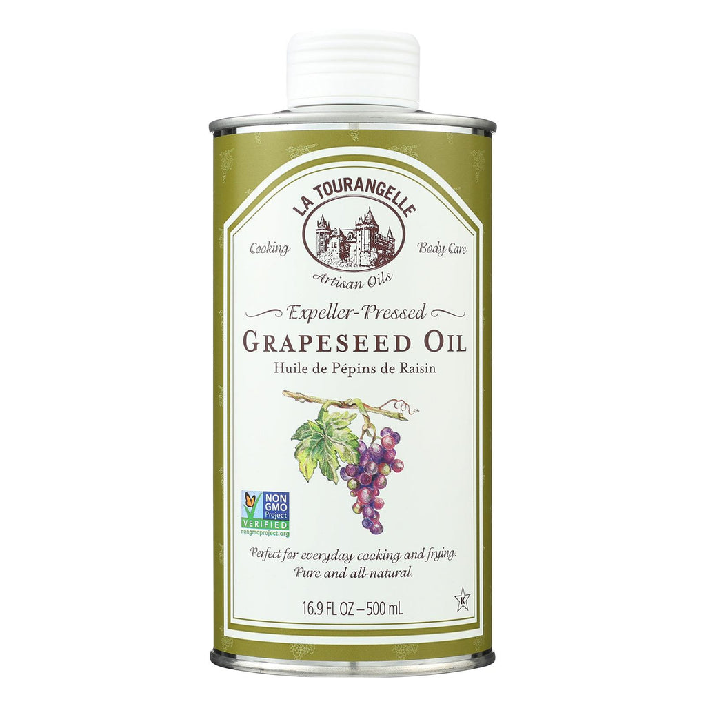 La Tourangelle Grapeseed Oil - Case Of 6 - 16.9 Fl Oz.