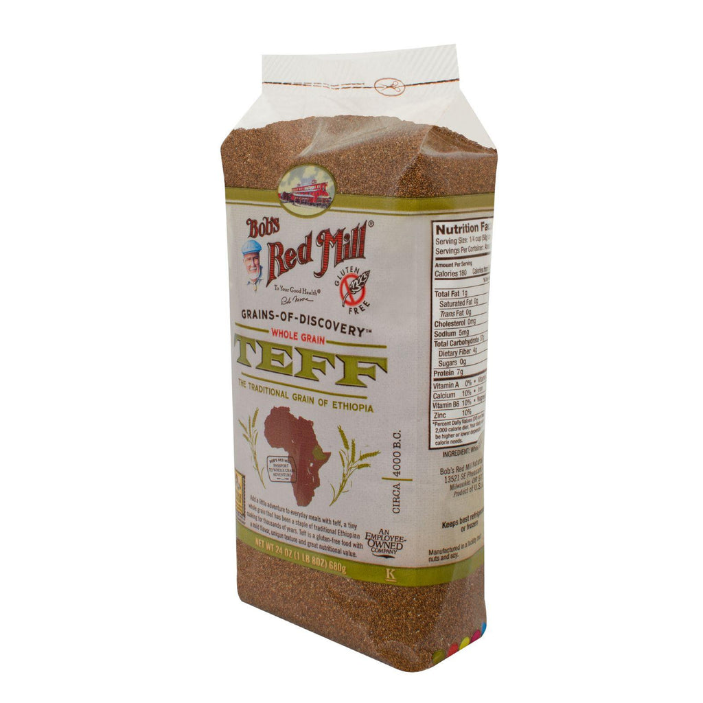 Bob's Red Mill Whole Grain Teff - 24 Oz - Case Of 4