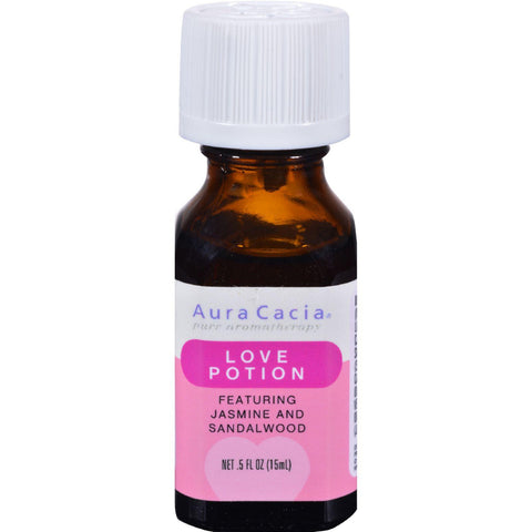 Aura Cacia Essential Solutions Oil Love Potion - 5 Fl Oz