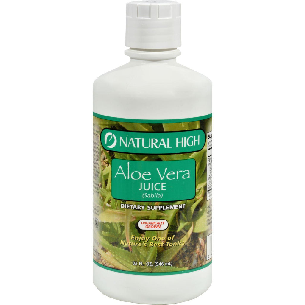 Natural High Aloe Vera Juice - Case Of 12 - 32 Oz