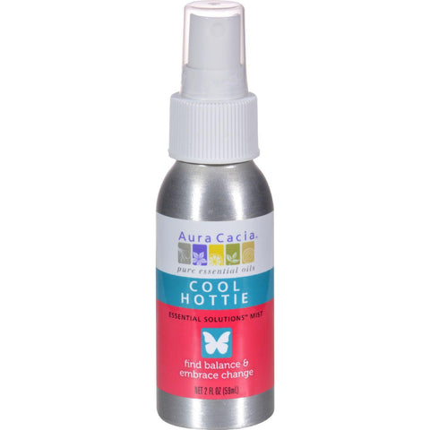 Aura Cacia Essential Solutions Mist Cool Hottie - 2 Fl Oz