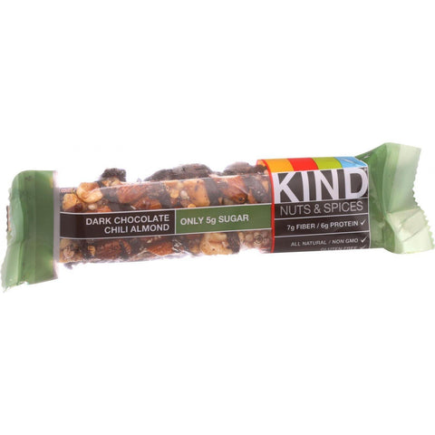 Kind Bar - Dark Chocolate Chili Almond - 1.4 Oz Bars - Case Of 12