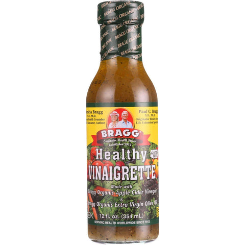 Bragg Vinaigrette - Organic - Healthy - 12 Oz - Case Of 6