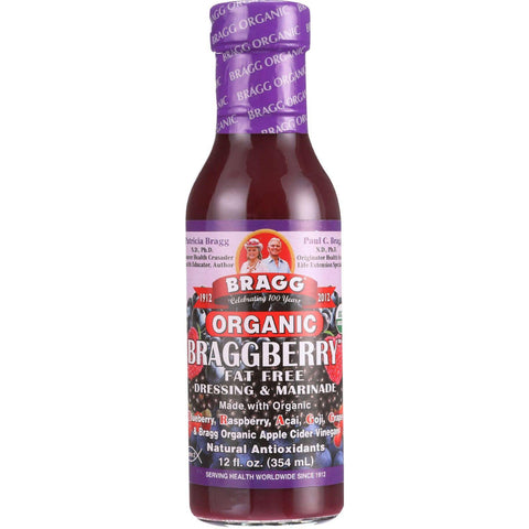 Bragg Dressing And Marinade - Organic - Braggberry - 12 Oz - Case Of 6